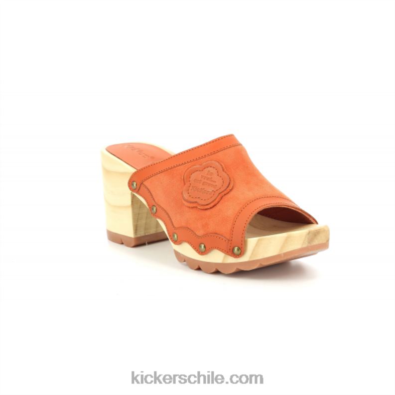 Kickers patada woodstok otra naranja 4PZ0T32 mujer