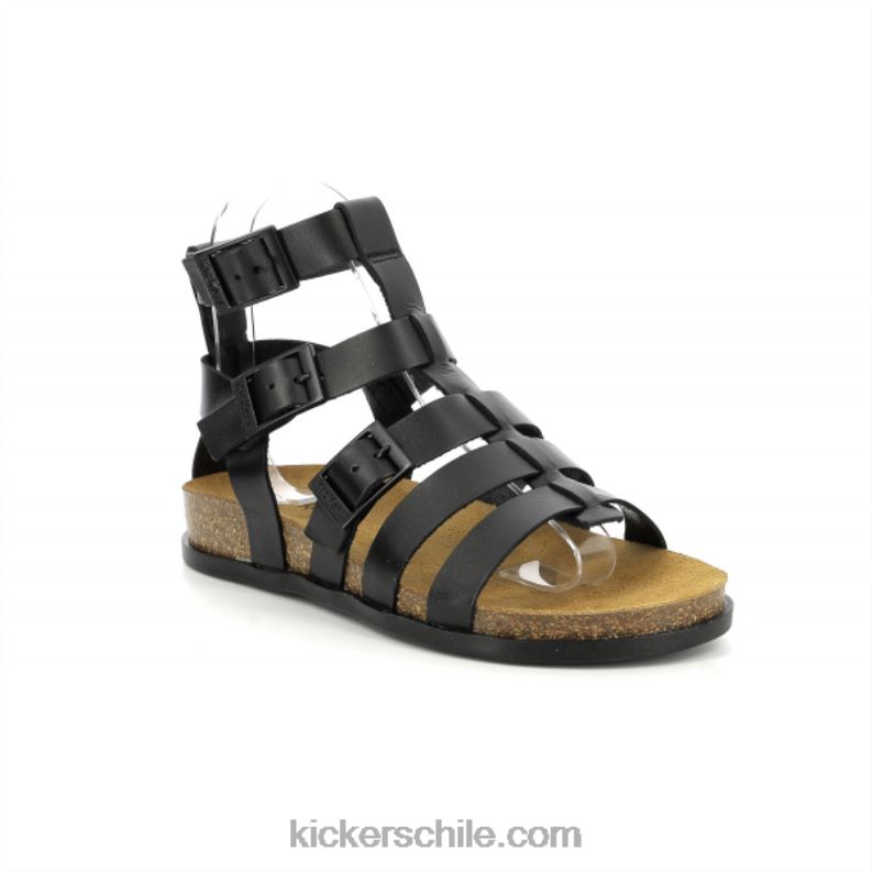 Kickers patear a alexa negro 4PZ0T45 mujer