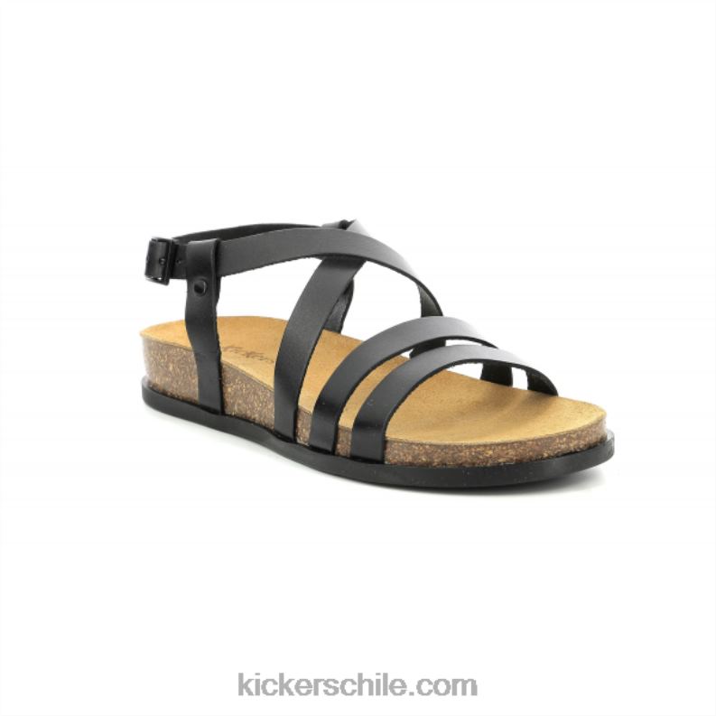 Kickers patear a alicia negro 4PZ0T18 mujer