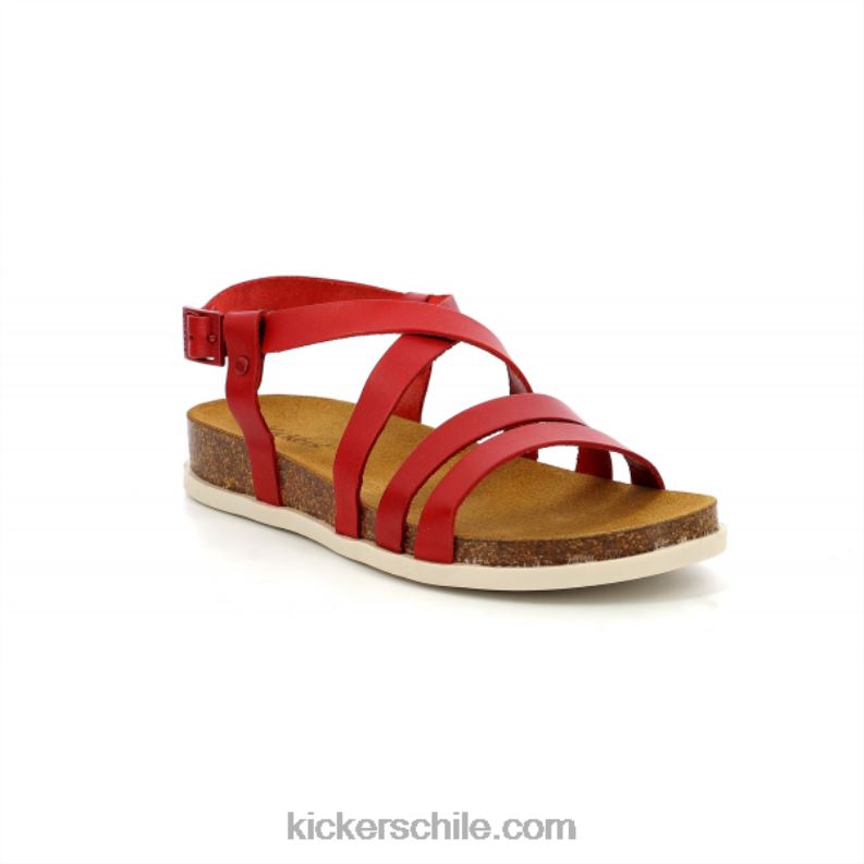 Kickers patear a alicia roja 4PZ0T19 mujer