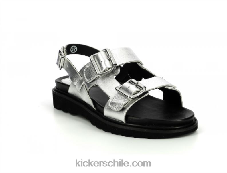 Kickers plata neoverano 4PZ0T113 mujer