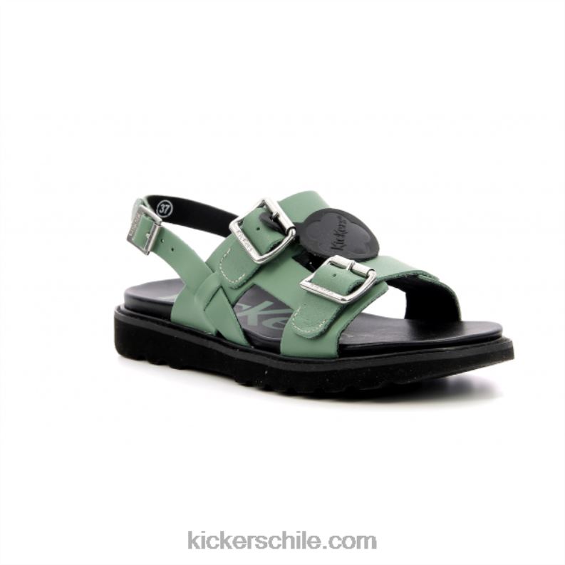 Kickers verde neoverano 4PZ0T99 mujer