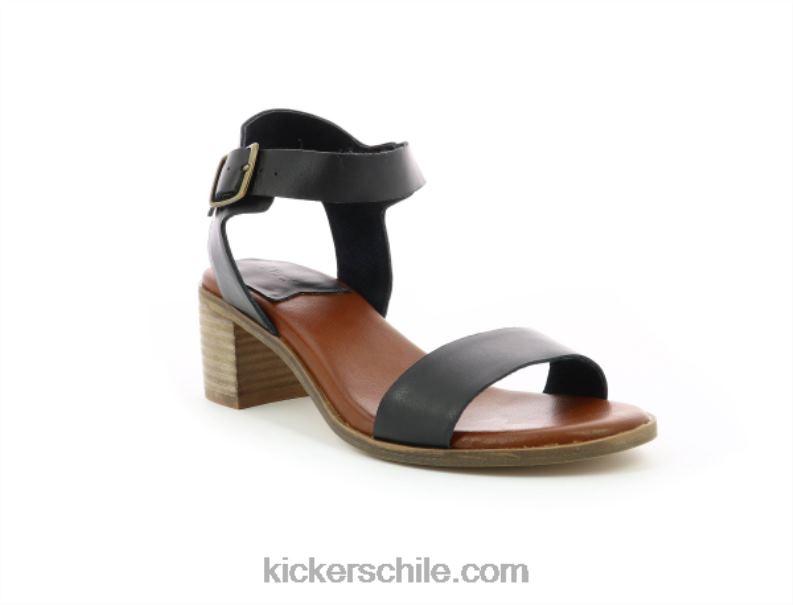 Kickers volou plano negro 4PZ0T21 mujer