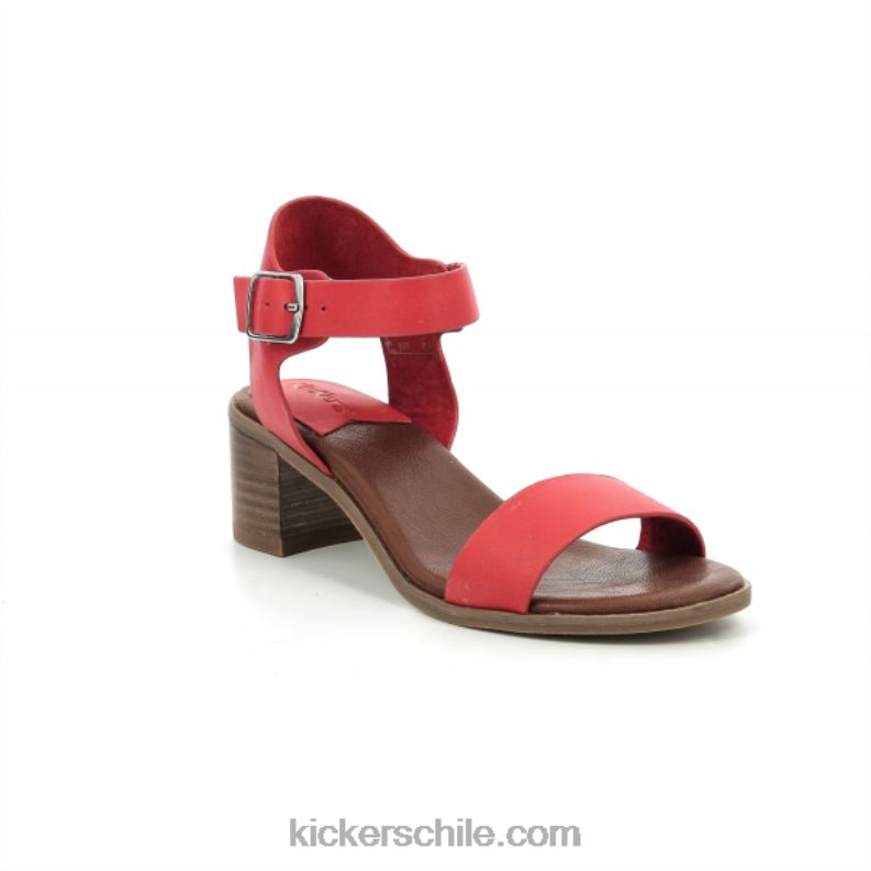 Kickers volumen rojo 4PZ0T23 mujer