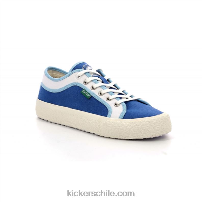 Kickers arveil azul blanco 4PZ0T177 mujer