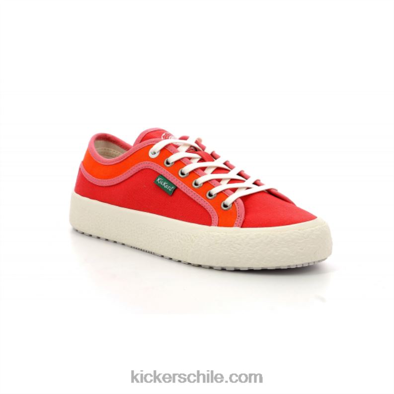 Kickers arveil rojo naranja 4PZ0T176 mujer