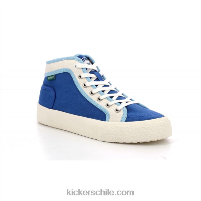 Kickers arveiler azul blanco 4PZ0T171 mujer