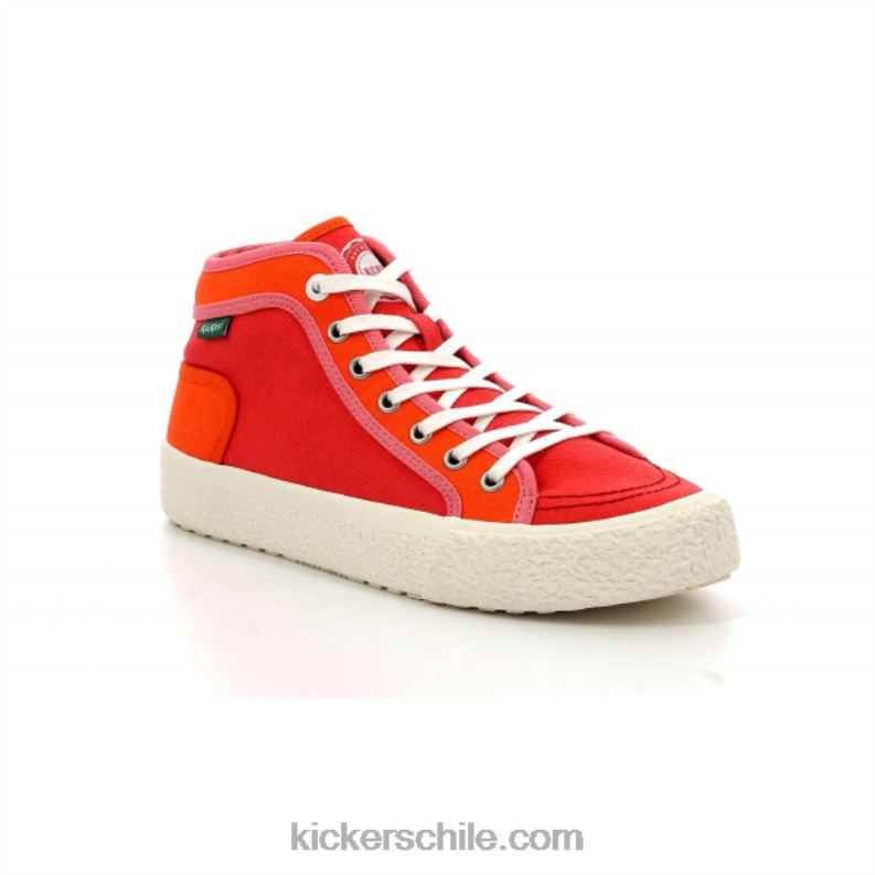 Kickers arveiler rojo naranja 4PZ0T172 mujer