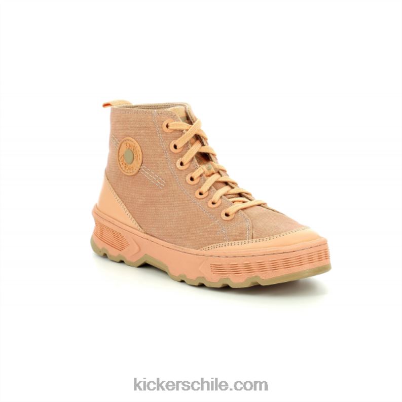 Kickers patada camino beige claro 4PZ0T159 mujer