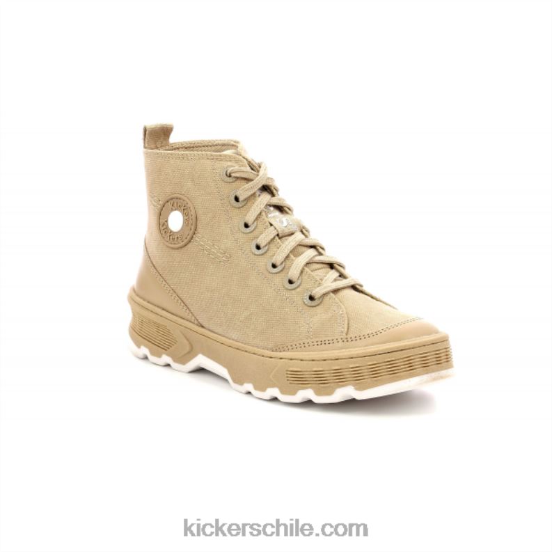 Kickers patada camino beige claro 4PZ0T167 mujer