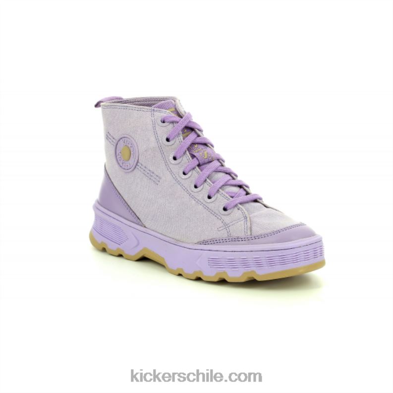 Kickers patear camino morado 4PZ0T160 mujer