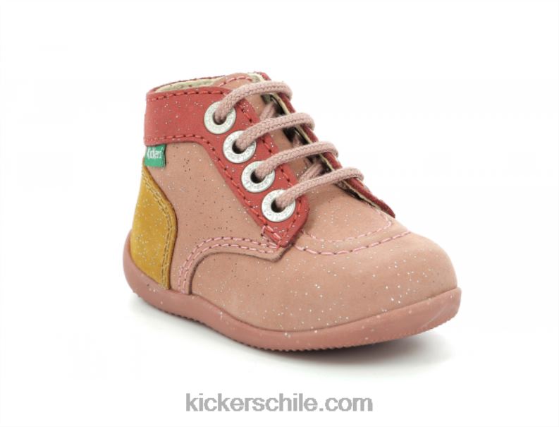 Kickers bombón-2 rosa rojo amarillo 4PZ0T810 niños