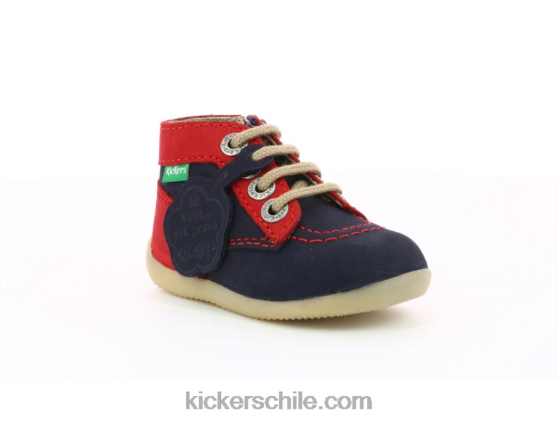 Kickers bonzip-2 azul marino otros 4PZ0T899 niños