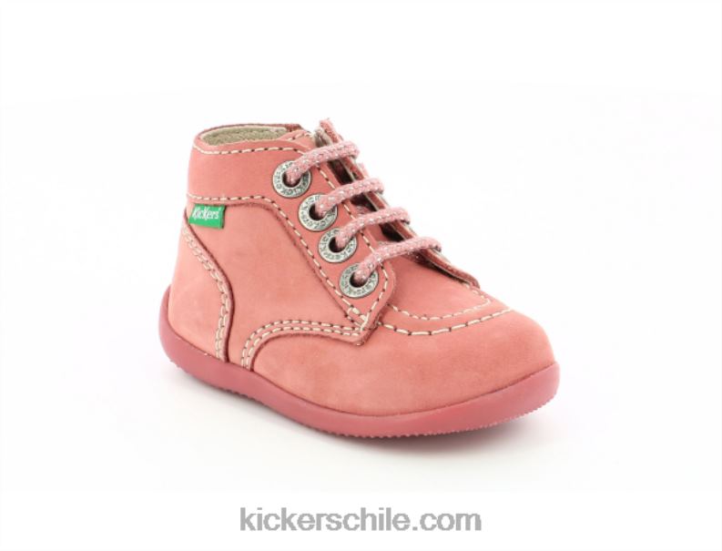 Kickers bonzip-2 rosa claro 4PZ0T859 niños