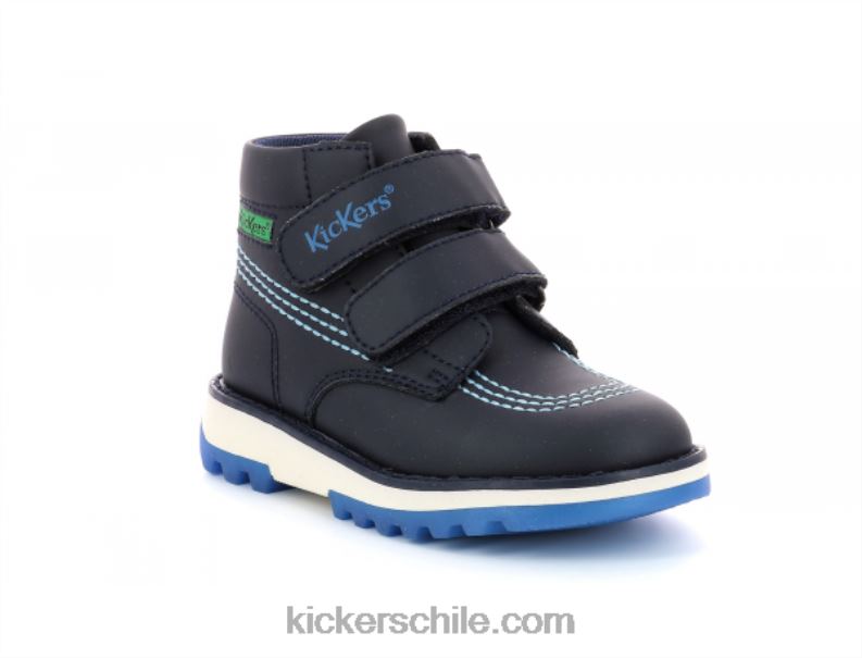 Kickers kickfun azul marino 4PZ0T812 niños