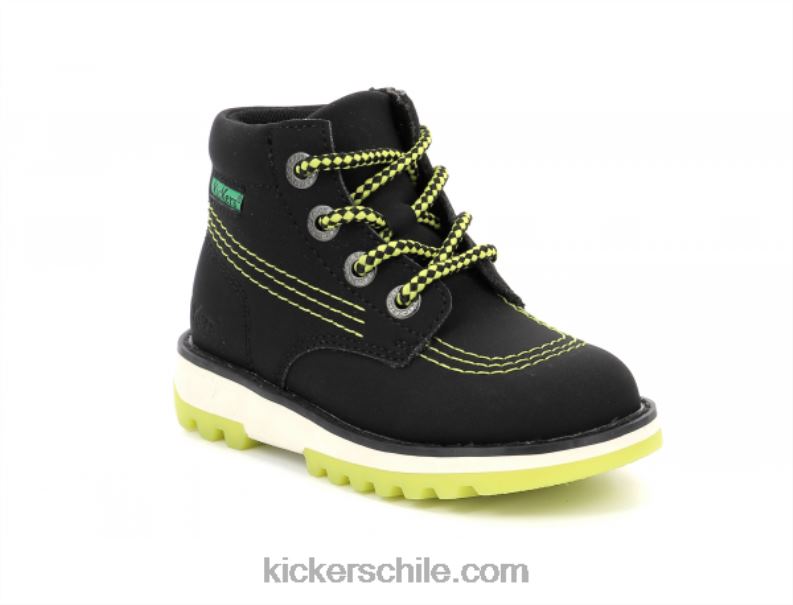 Kickers kickrally20 negro 4PZ0T821 niños