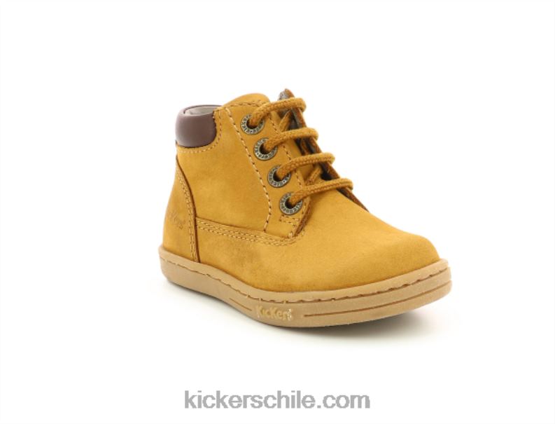 Kickers marrón camello 4PZ0T900 niños