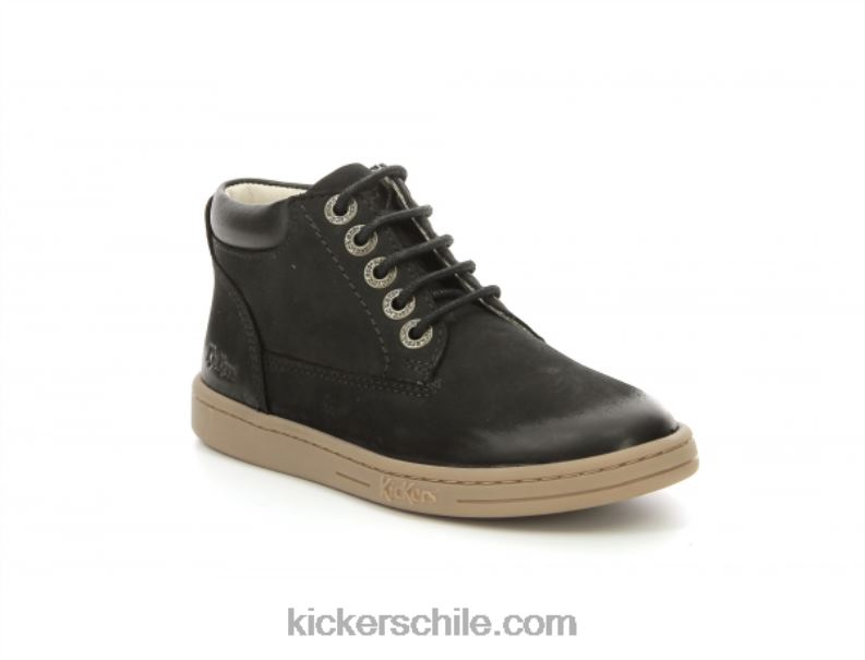 Kickers negro de tachuelas 4PZ0T877 niños