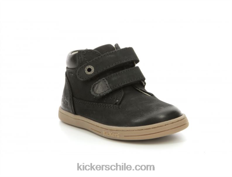 Kickers negro pegajoso 4PZ0T854 niños