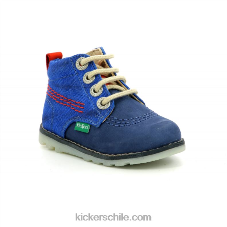 Kickers nononeo azul rojo 4PZ0T864 niños