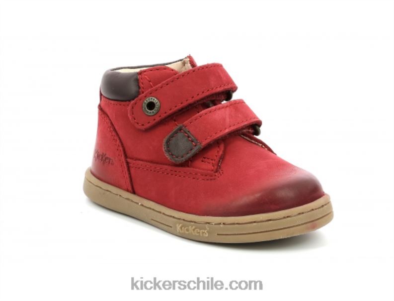 Kickers rojo pegajoso 4PZ0T884 niños