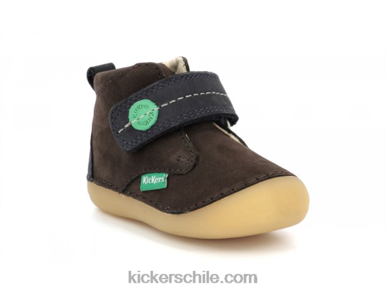 Kickers sabilo marron oscuro marino 4PZ0T789 niños