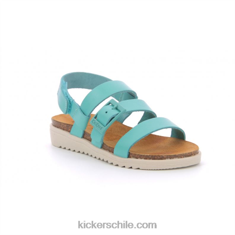 Kickers alana niño azul claro 4PZ0T612