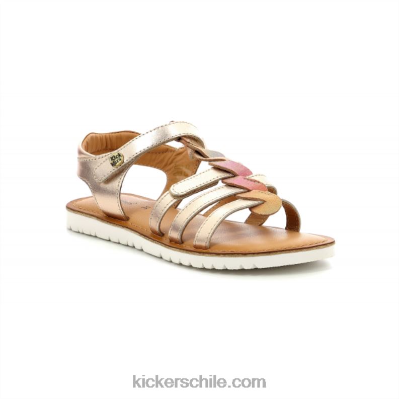 Kickers arcoiris rosa brahmia 4PZ0T648 niños