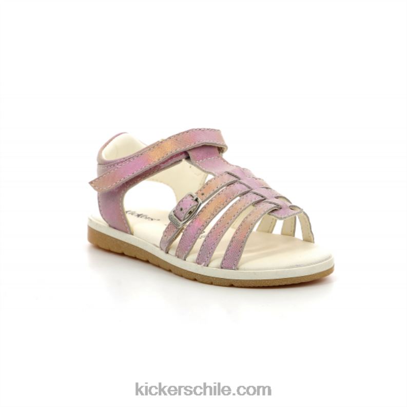 Kickers arcoiris rosa gilianna 4PZ0T684 niños