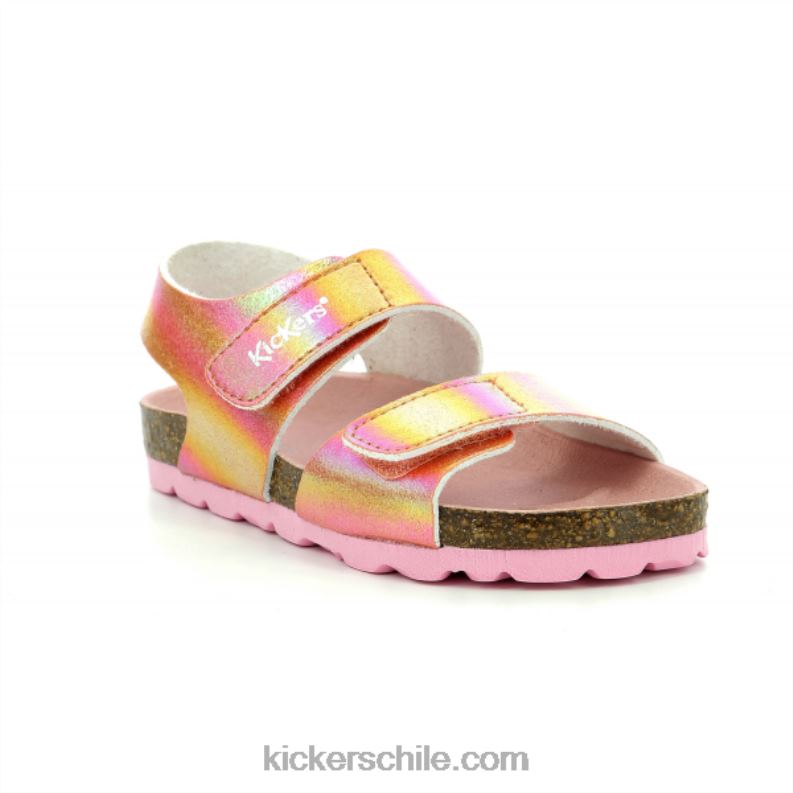 Kickers arcoiris rosa summerkro 4PZ0T657 niños