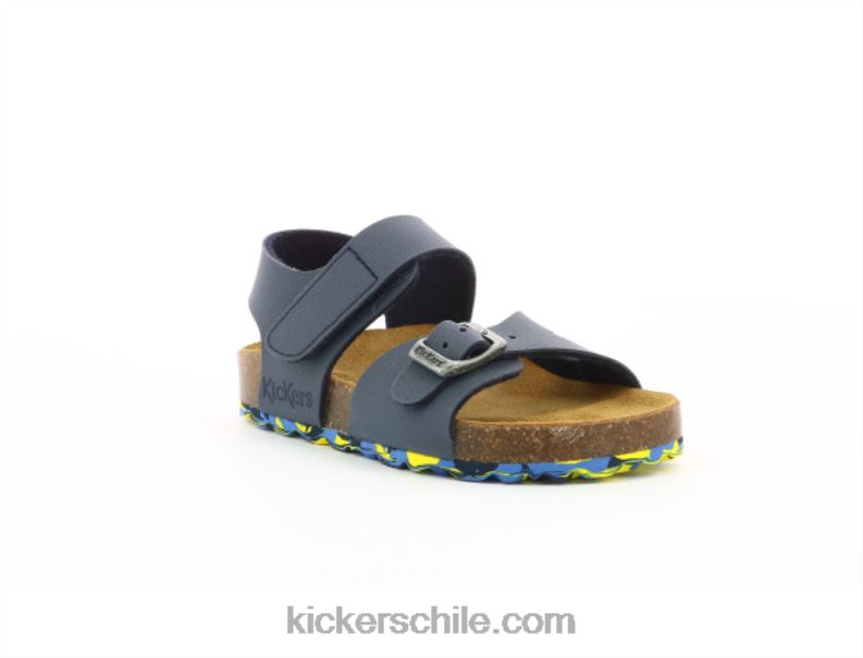 Kickers azul marino hundido 4PZ0T466 niños