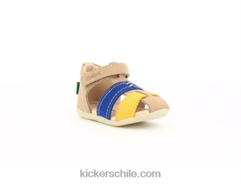 Kickers bigbazar-2 beige claro 4PZ0T442 niños