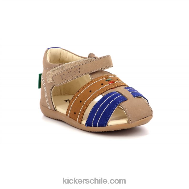 Kickers bigbazar-2 beige oscuro 4PZ0T726 niños