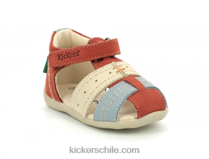 Kickers bigbazar-2 marrón oscuro 4PZ0T444 niños