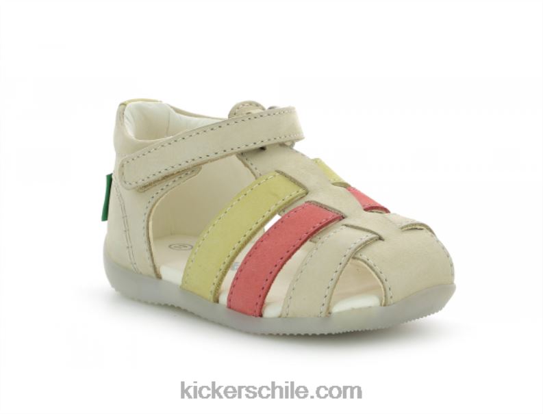 Kickers bigflo-2 beige oscuro 4PZ0T383 niños