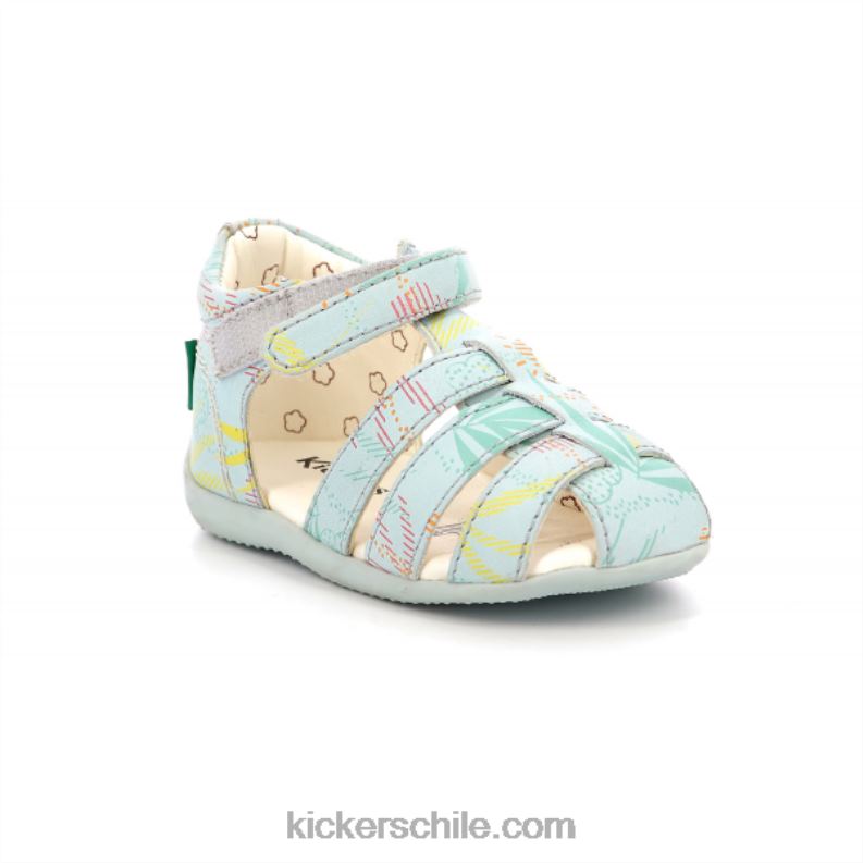 Kickers bigflo-2 sol azul claro 4PZ0T550 niños