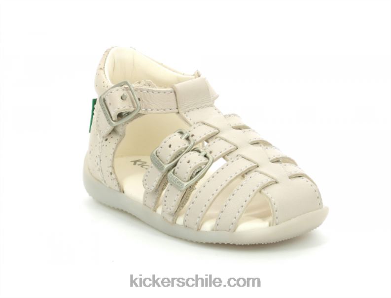 Kickers bigfor blanco perfo 4PZ0T491 niños