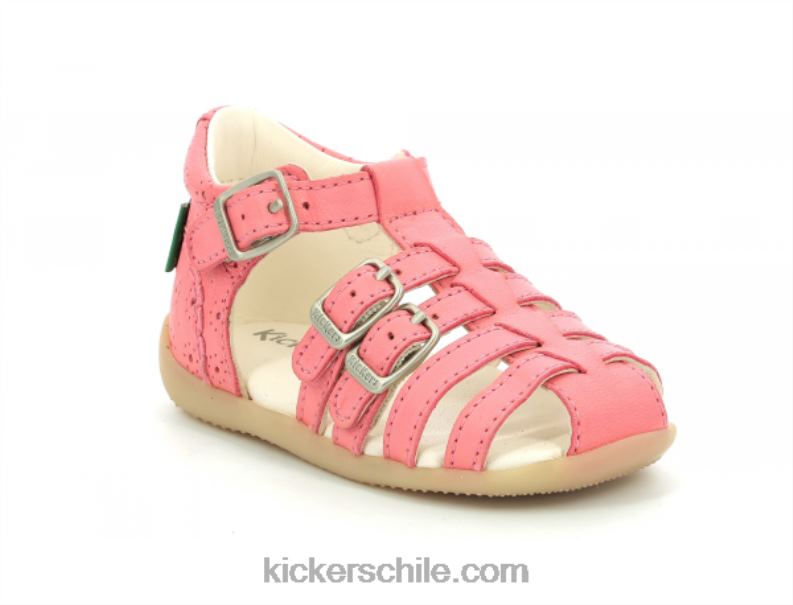 Kickers bigfor rosa perfo 4PZ0T490 niños