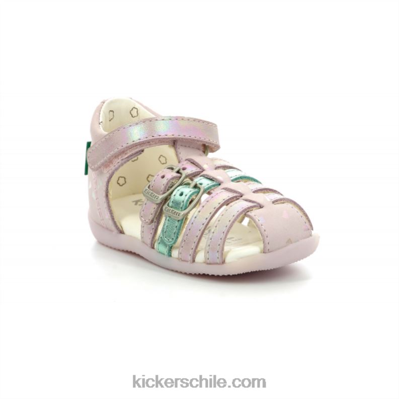 Kickers bigkro plumeti rosa claro 4PZ0T668 niños