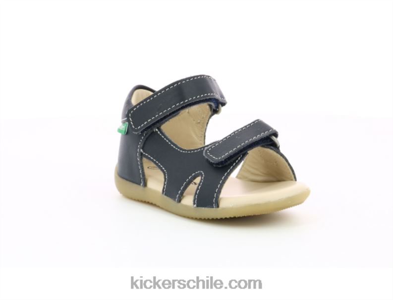 Kickers binsia-2 azul marino oscuro 4PZ0T709 niños