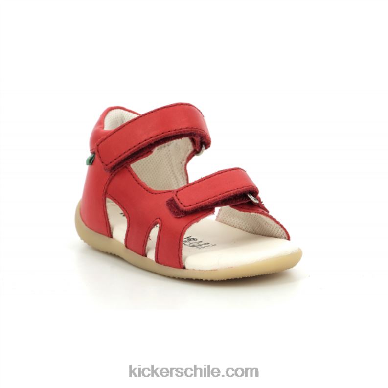 Kickers binsia-2 rojo 4PZ0T653 niños