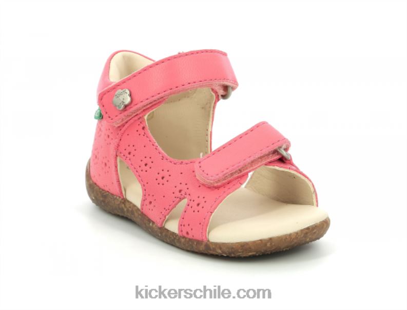 Kickers binsia-2 rosa perfo 4PZ0T379 niños