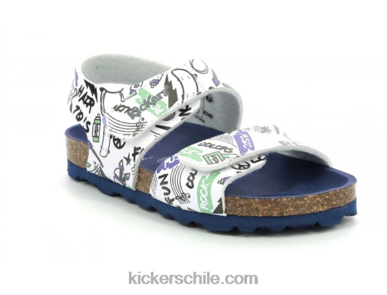 Kickers calle blanca summerkro 4PZ0T454 niños