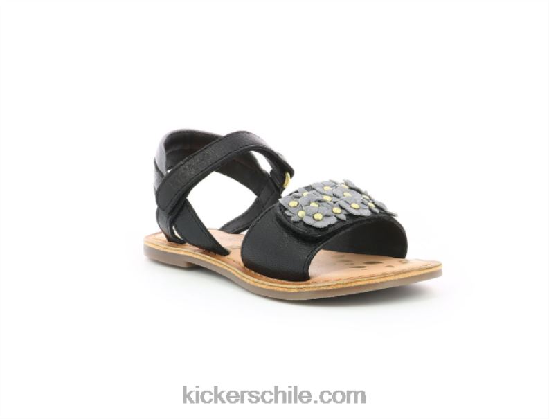 Kickers diaggo negro gris 4PZ0T738 niños