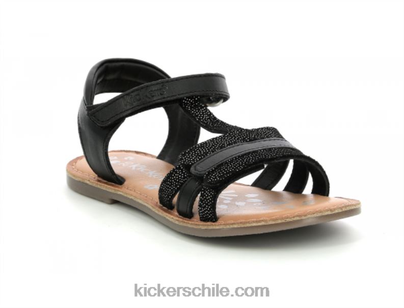 Kickers diamante negro brillante 4PZ0T499 niños