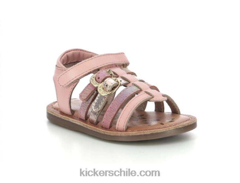 Kickers diveta arcoiris rosa claro 4PZ0T429 niños