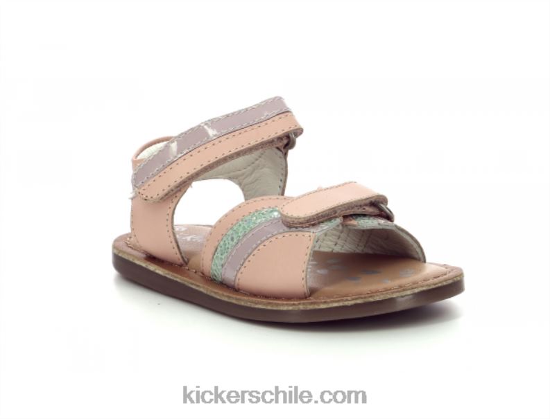 Kickers divizza rosa claro violeta verde 4PZ0T560 niños