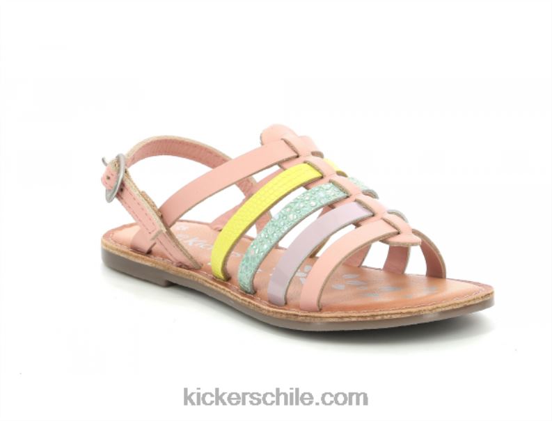 Kickers dixon rosa amarillo púrpura verde 4PZ0T421 niños