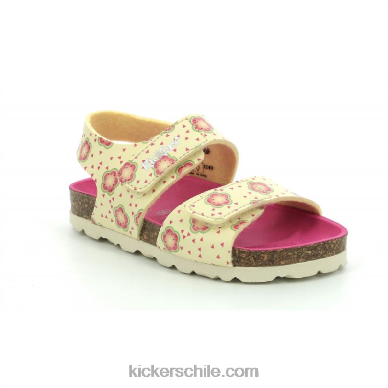 Kickers flor amarilla de summerkro 4PZ0T530 niños