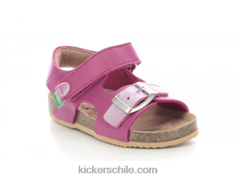 Kickers fuxio rosa oscuro 4PZ0T398 niños